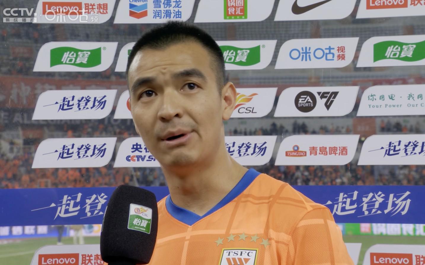 刘彬彬：我的表现不够好，是球队努力拼下了胜利