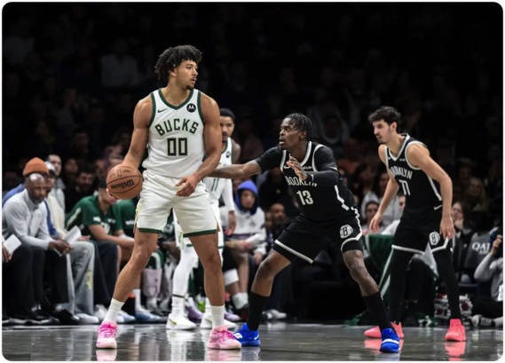 04月08日 NBA常规赛 雄鹿vs篮网 全场录像回放