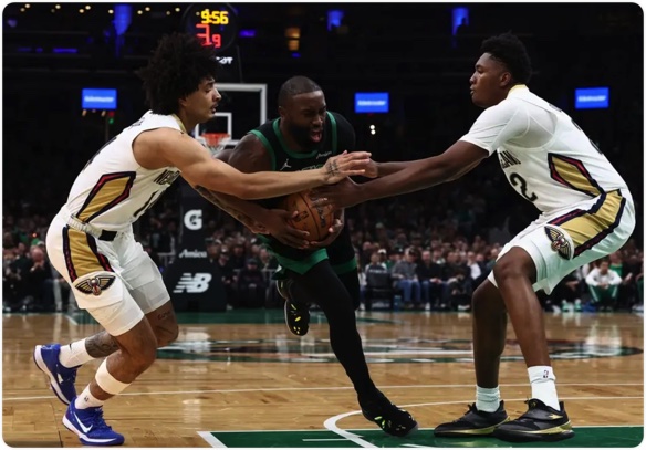 04月11日 NBA常规赛 鹈鹕vs凯尔特人 全场录像回放