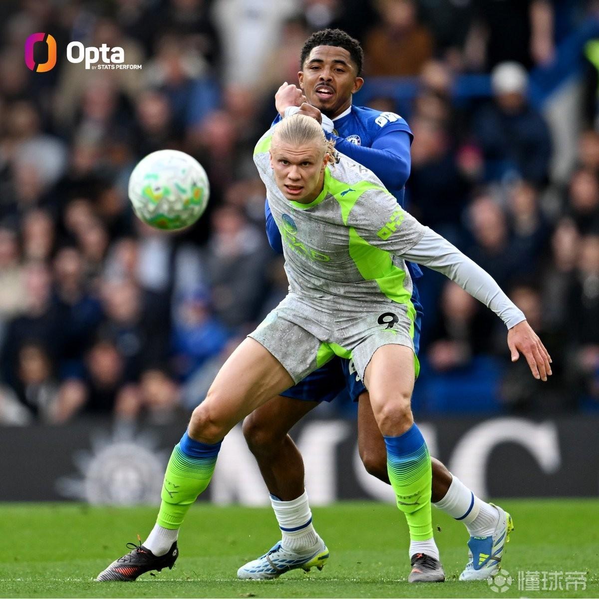 英超赛季最后10场比赛中，曼城近43场只输了1场